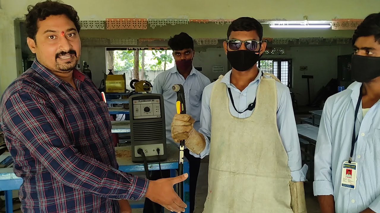 How to use plasma cutter video in telugu language Govt ITI KHAMMAM
