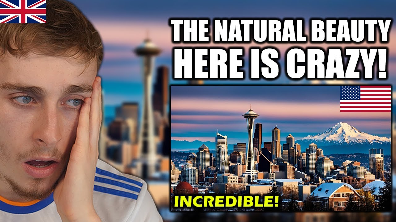 Brit Reacts to Exploring Seattle & Washington For The First Time