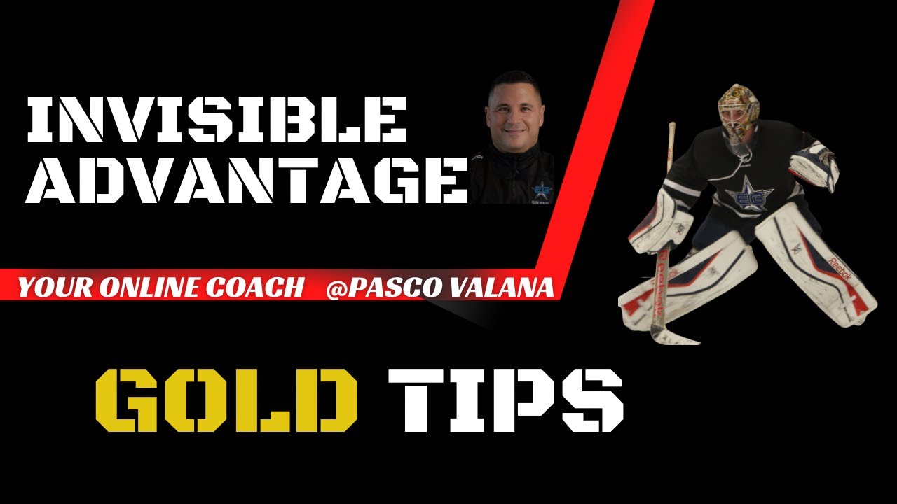 NHL GOALTENDER PUCK HANDLING DRILLS by Pasco Valana Elite Goalies Inc.