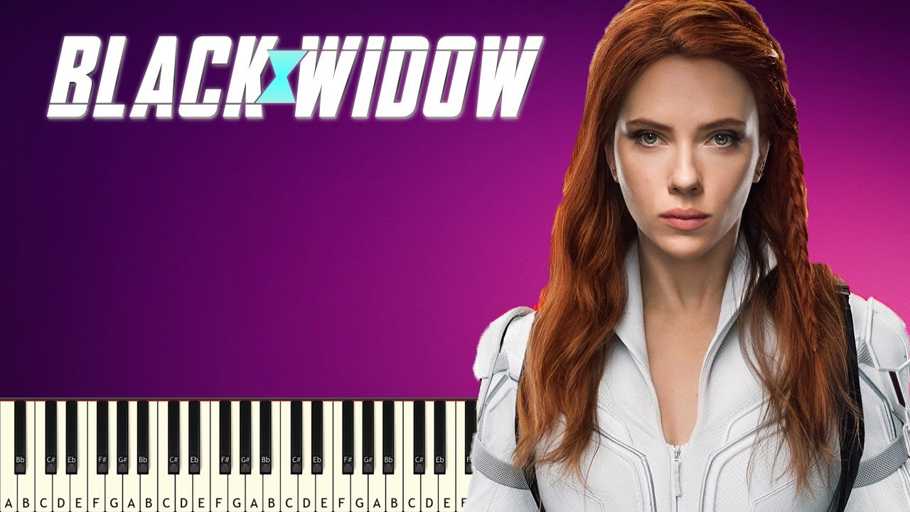 Black Widow (Lorne Balfe - Fireflies) - PIANO TUTORIAL