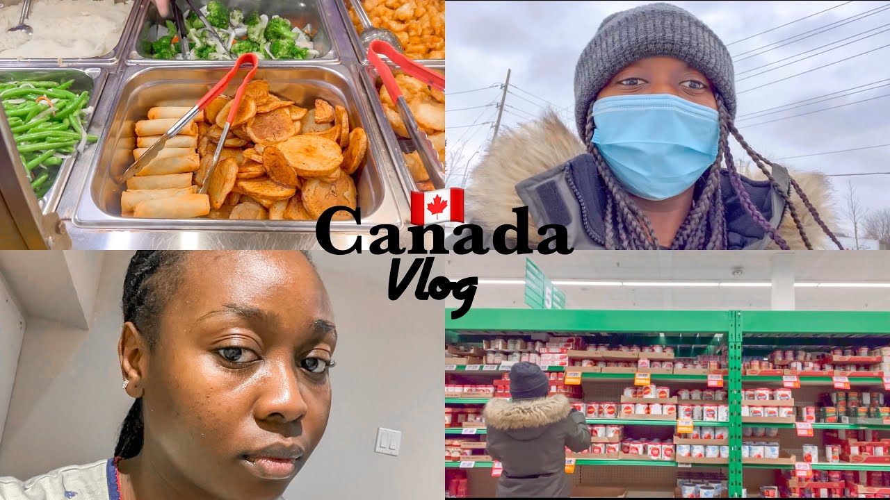 NIGERIAN MEALS IN CANADA + Grocery shopping + Daily Vlog | life in Canada