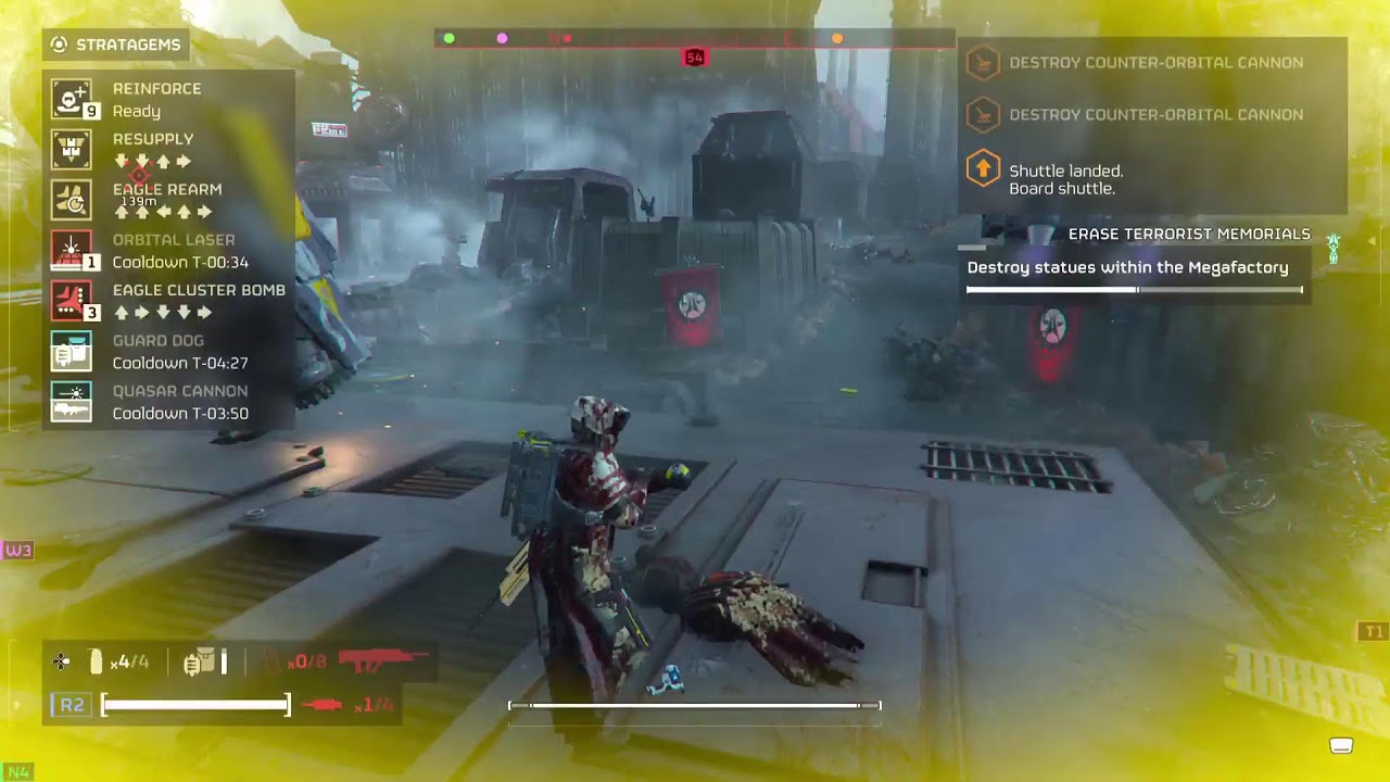 Helldivers 2 (the fight for cyberstan)