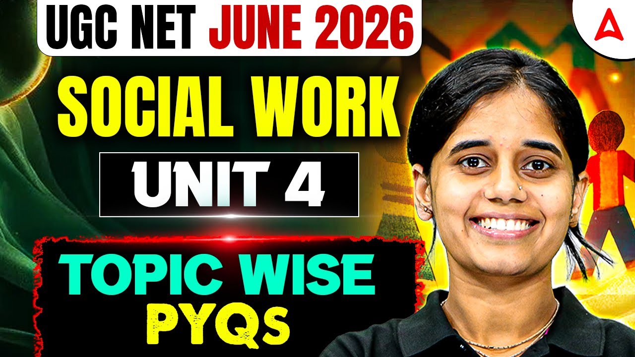 UGC NET Social Work | UGC NET Social Work Unit 4 Topic Wise PYQ's By Ritu Mam