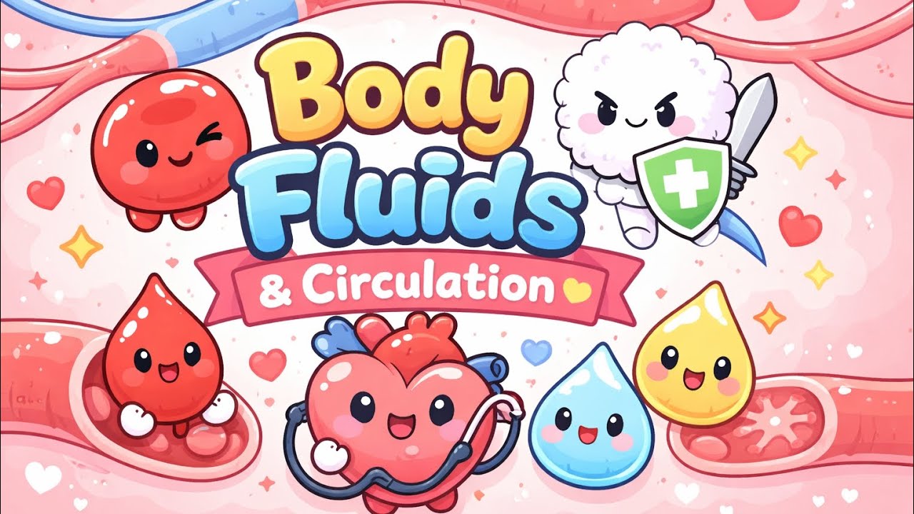 Body fluids and circulation Lecture -1 | Class 11 Biology | NEET exam | #neet 