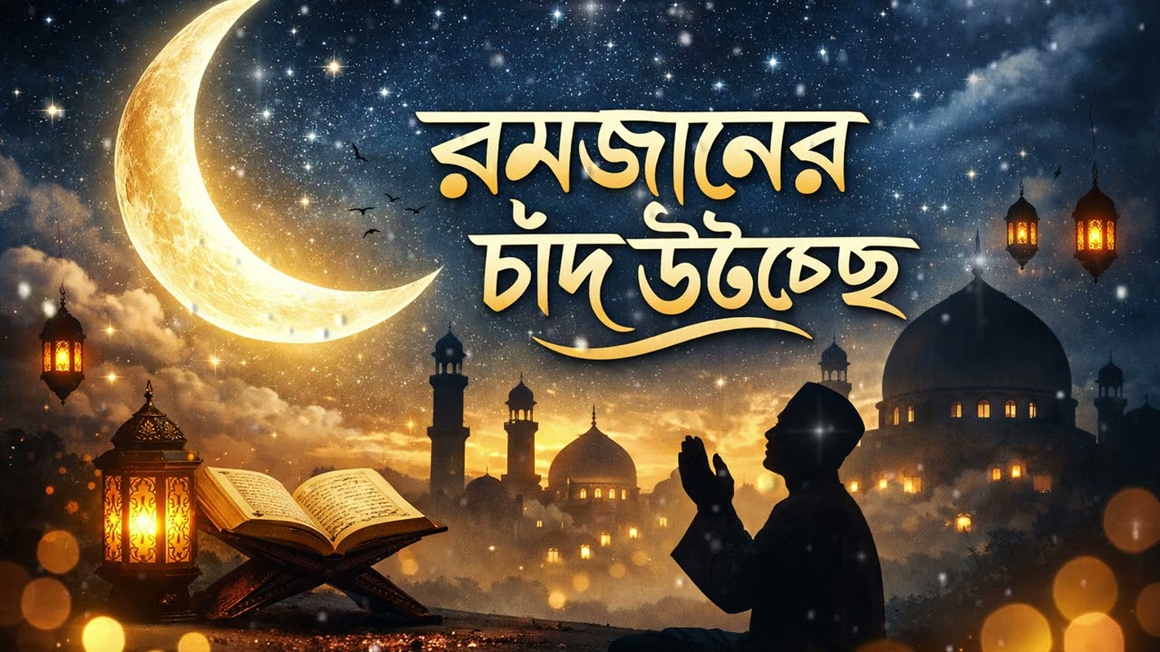 রমজানের চাঁদ উঠেছে | মাহে রমজানের নূরের গজল ✨ | Islamic Bangla Song 2026