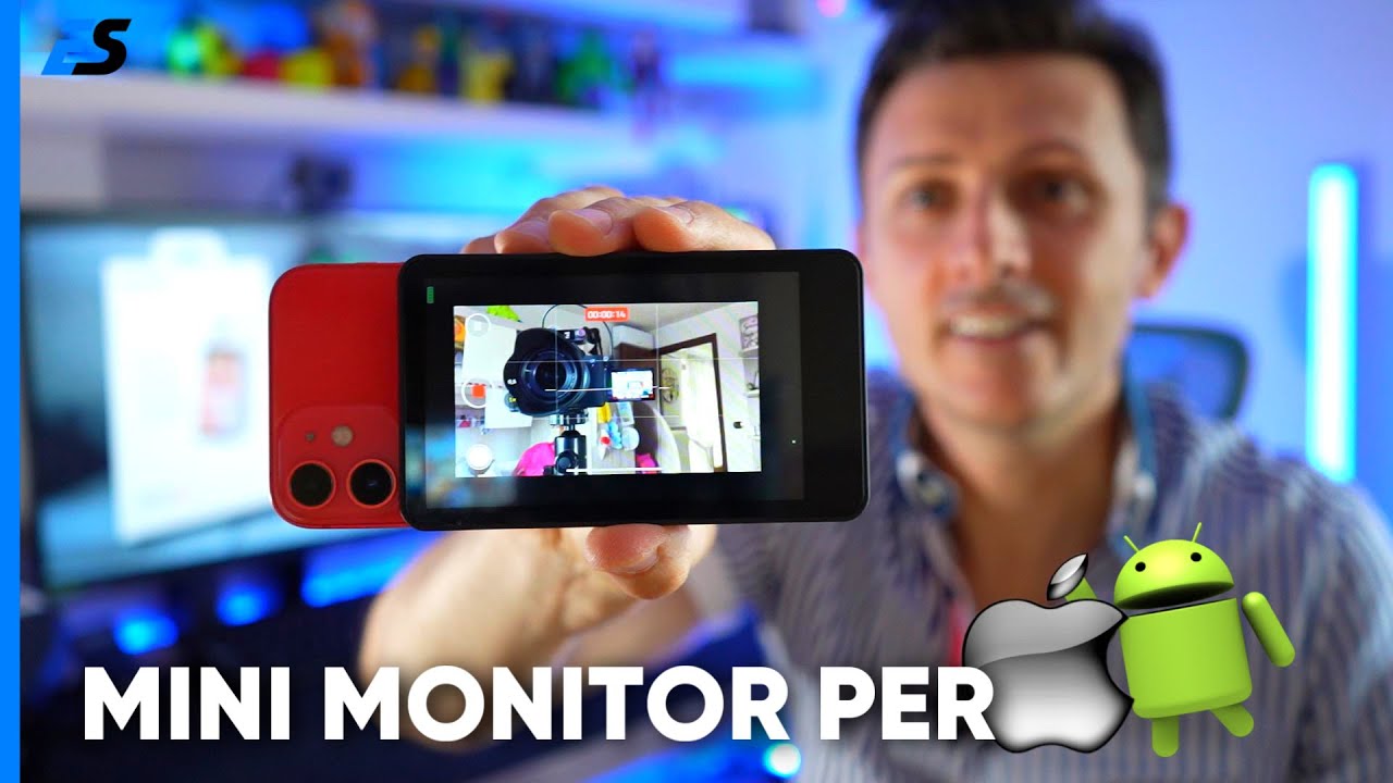 SYNCO XViewM4 - Monitor esterno per smartphone apple e android