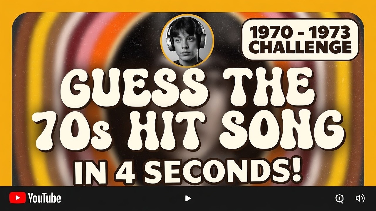 Guess the 70s Hit Song in 4 Seconds! (1970–1973 Challenge)