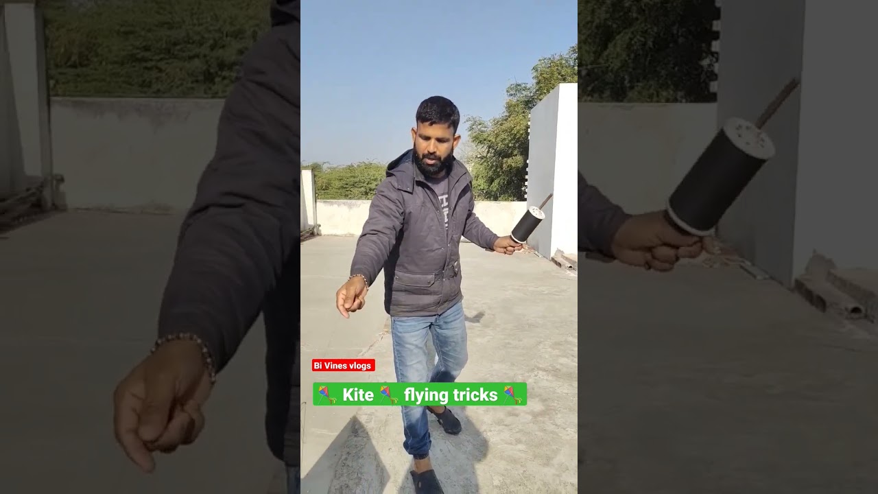 kite flying 2 seconds trick