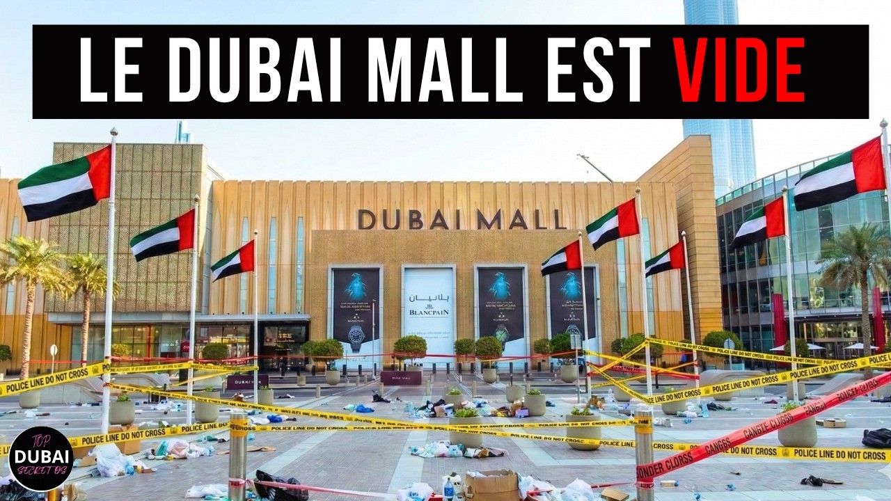 DUBA&Iuml; EN FAILLITE ? Le plus grand centre commercial est d&eacute;sert.