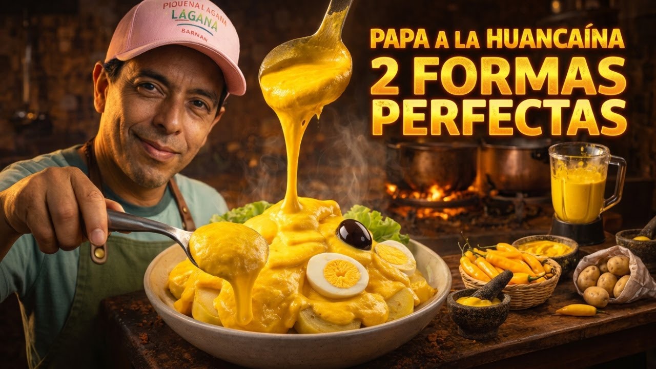La Receta Que Todos Copian Mal: Dos Formas Reales de Hacer Huancaína