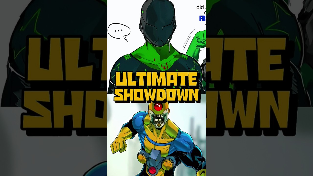 Reani-mark Vs GDA Mark, Who's Wins? #invincible #comics #shorts