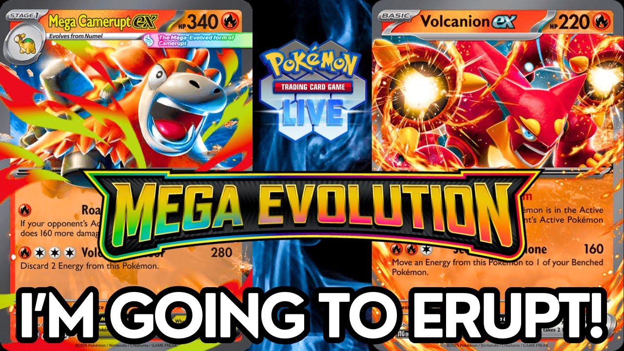 This Mega Camerupt ex deck broke me…