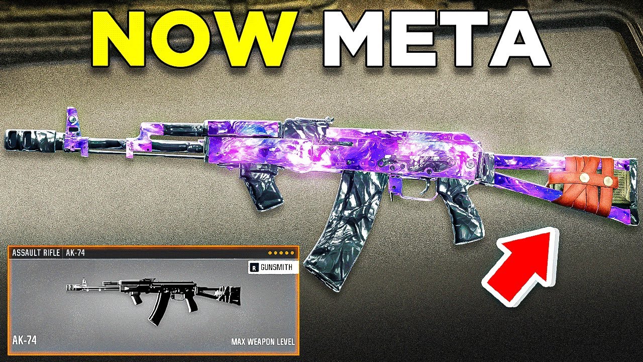 new FASTEST AK74 CLASS in BLACK OPS 6! 😈 (Best AK74 Class Setup) BO6 Warzone