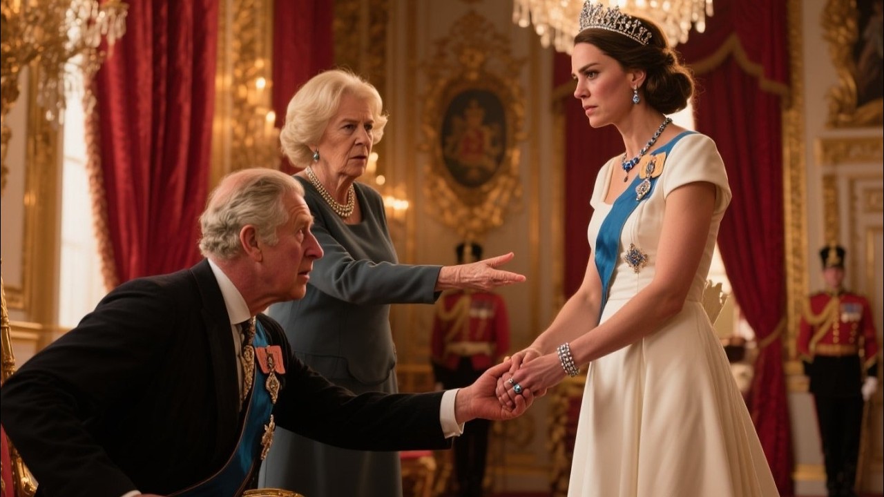 King Charles III Held Catherine, Princess of Wales’s Hand in Quiet Desperation