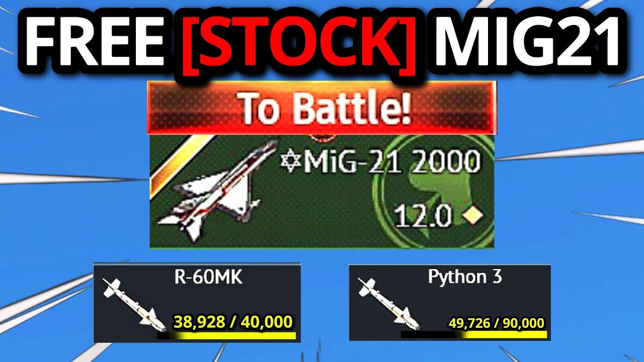 THE UNBALANCED FREE [STOCK] MIG21-2000 GRIND EXPERIENCE (it makes no sense)