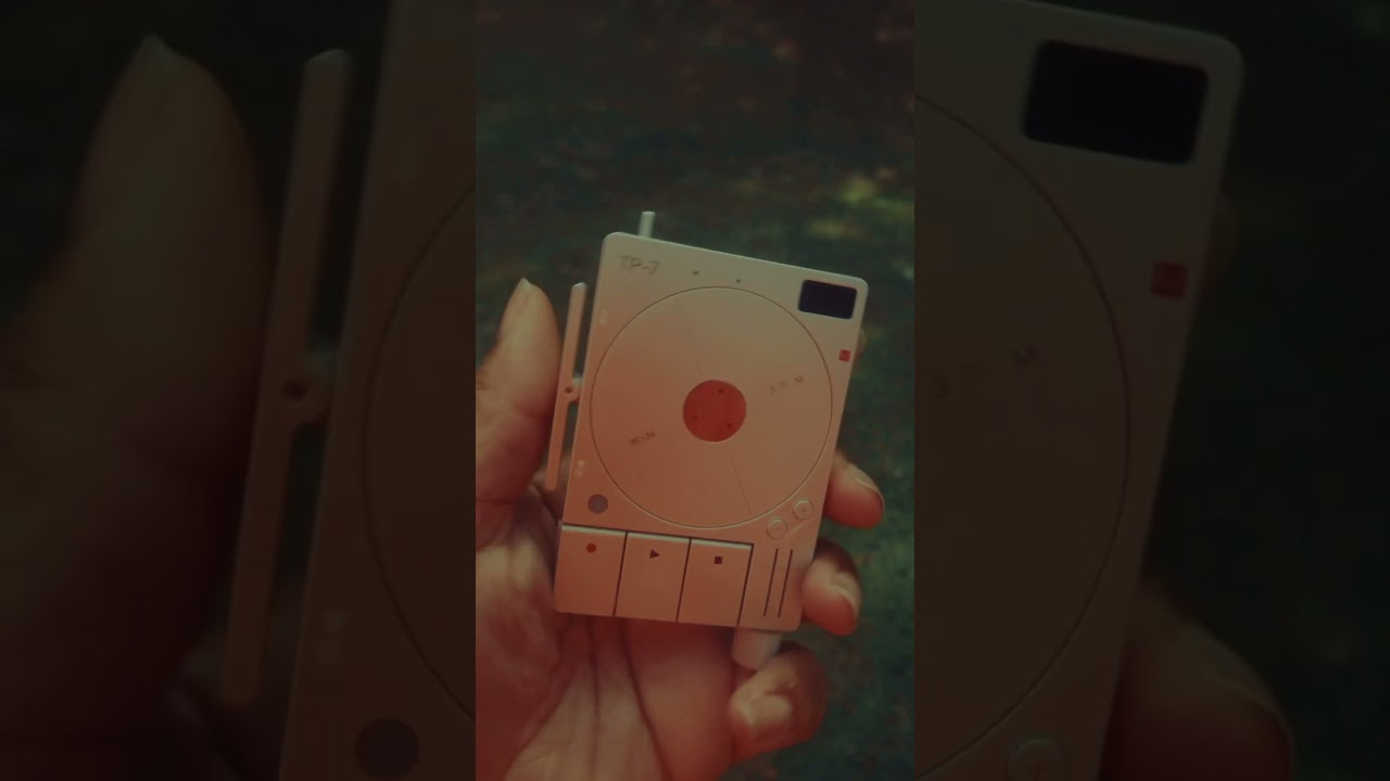 Teenage Engineering TP-7 Field Recorder is tiny but powerful #musicproducer #teenageengineering
