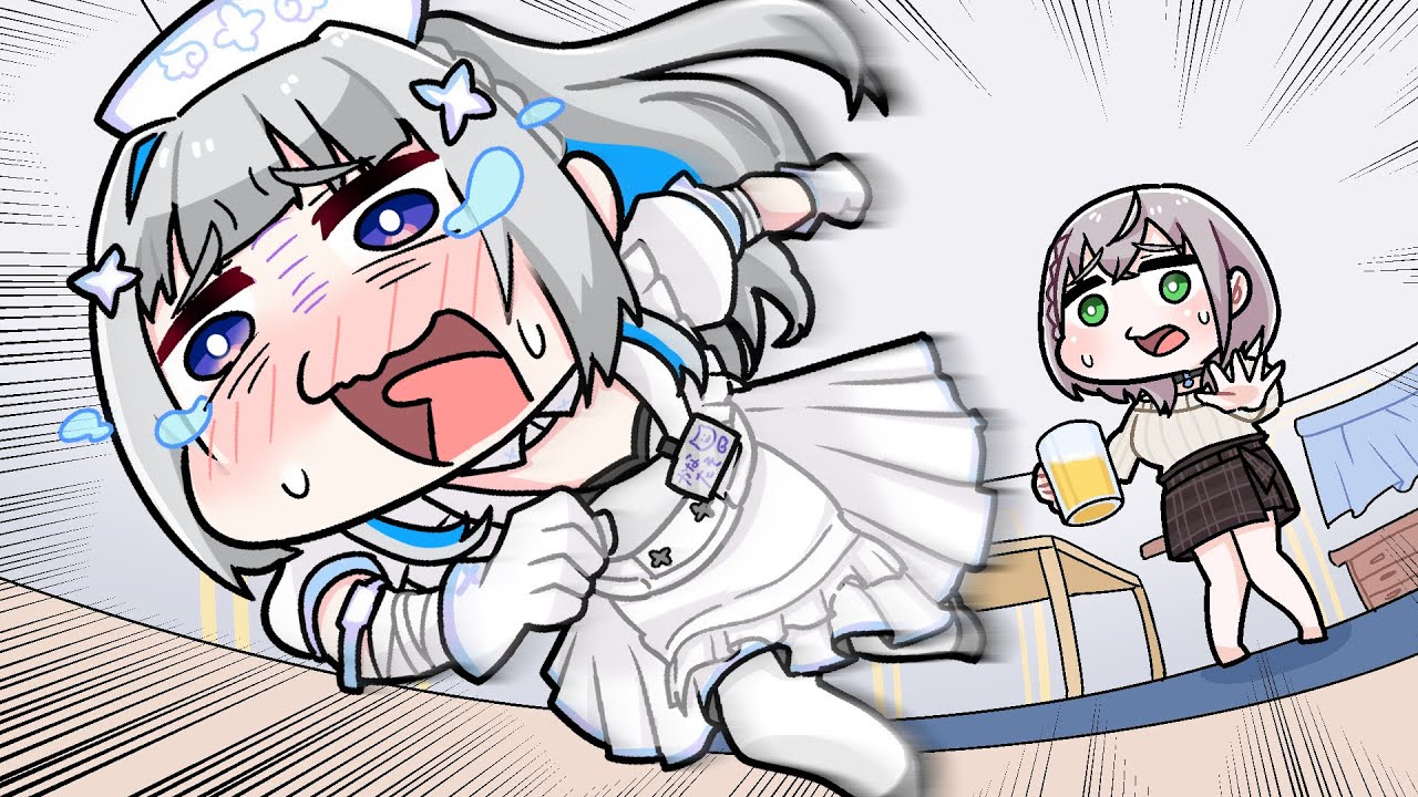 Danchou! You are so mean!【Komainu/Clip/Hololive】