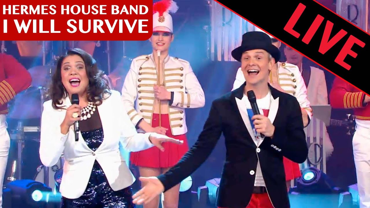 HERMES HOUSE BAND - I Will Survive / Live dans les années bonheur