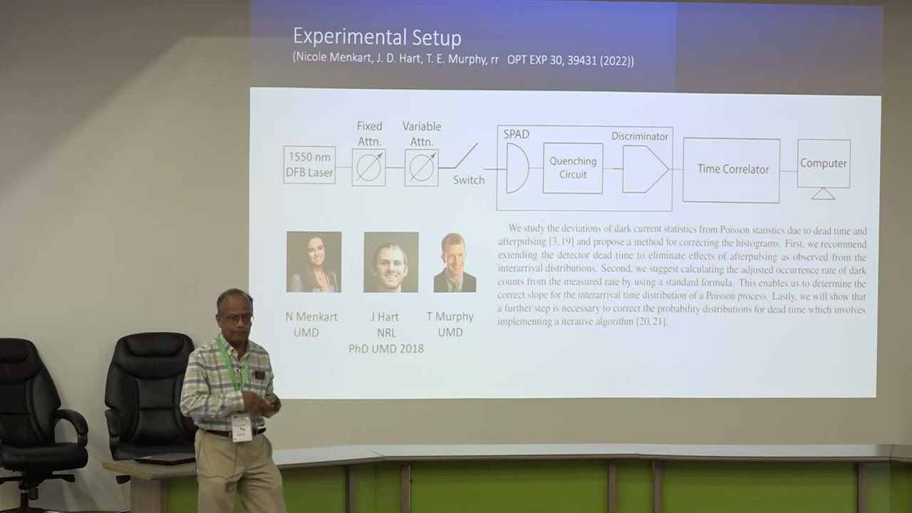 Light in Sync  Photons, Randomness and Complexity - Rajarshi Roy,  U Maryland, College Park