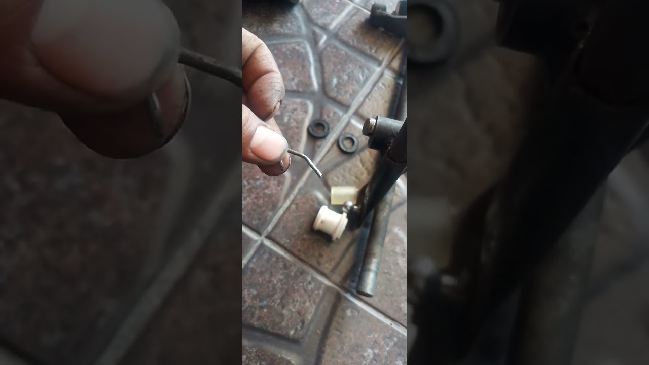 reparación de selectora de un renault 12 mod. 73