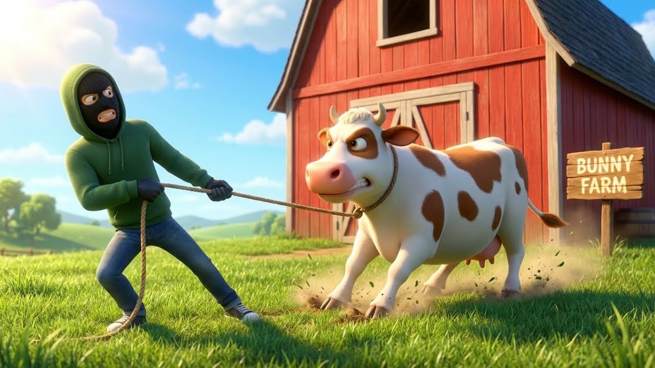 Thief in Old MacDonald Farm Bunny's Farm Adventure