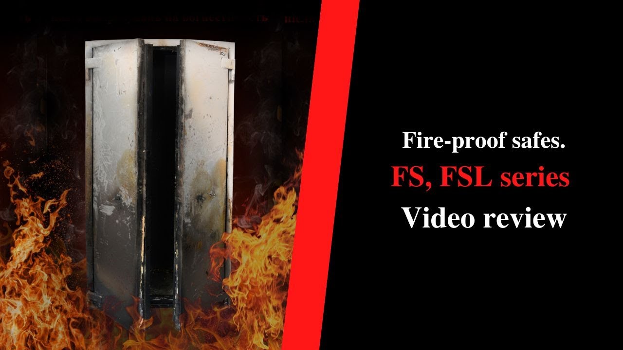 Fire-proof safes GRIFFON. FS and FSL series