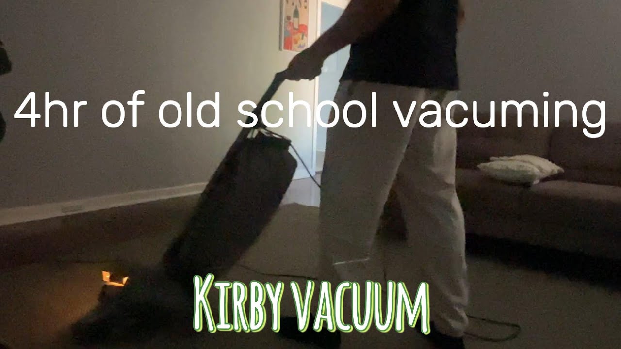 Vacuum Kirby White Noise 🌀 4 Hours | Deep Focus & Distraction Blocking ASMR