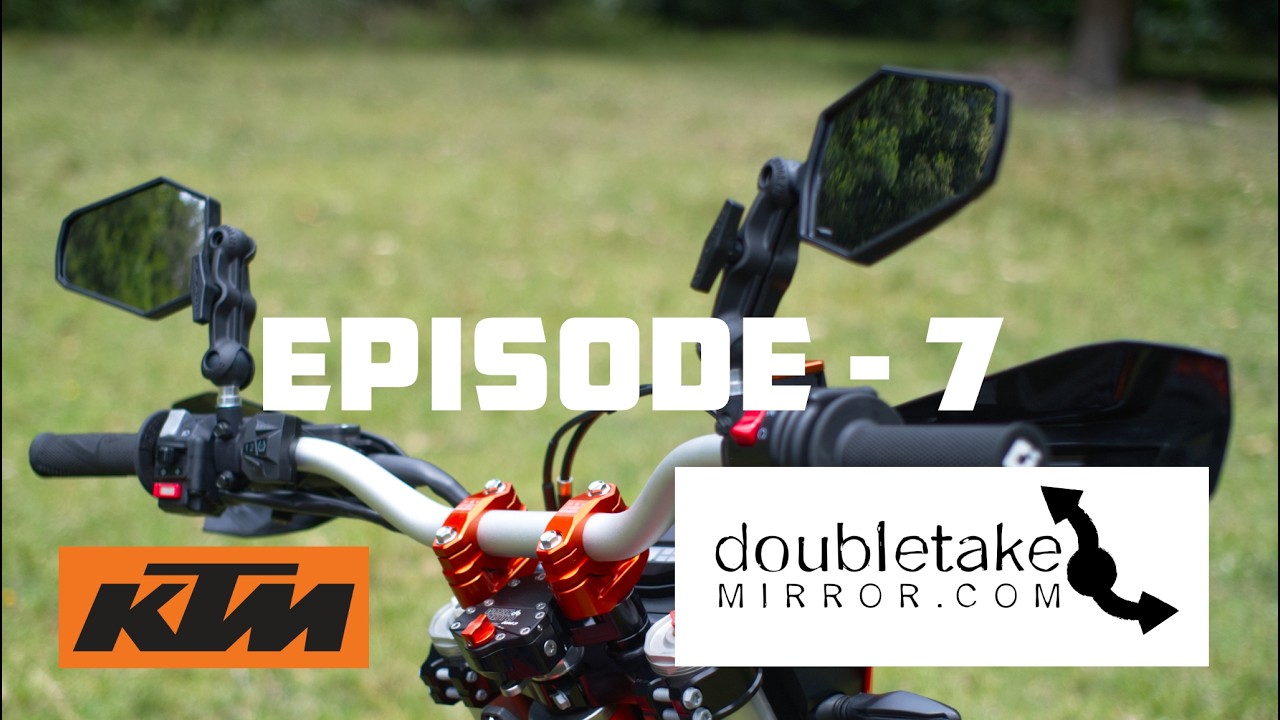 Ep 7. Double Take Mirrors Installation KTM 690 Enduro R THE CAMEL 🐪