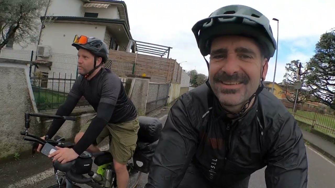 Bikepacking noord italie maart 2025, dag 2, Brescia tot Milano