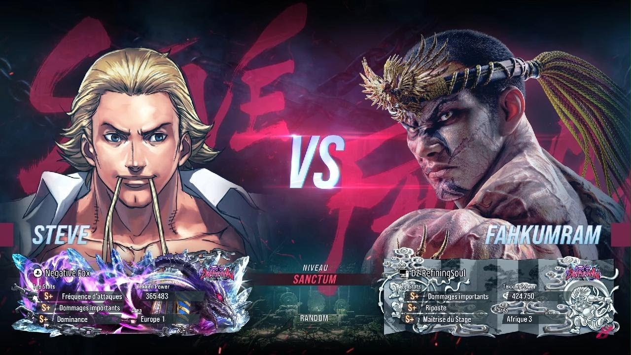 TEKKEN8_SuperBoy( STEVE )_Vs_Viewers( FAHKUMRAM/DRAGUNOV )_RANKED_Season2