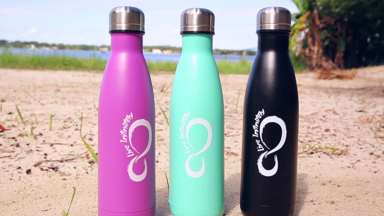 17 Oz Vacuum Insulated Water Bottle by Live Infinitely