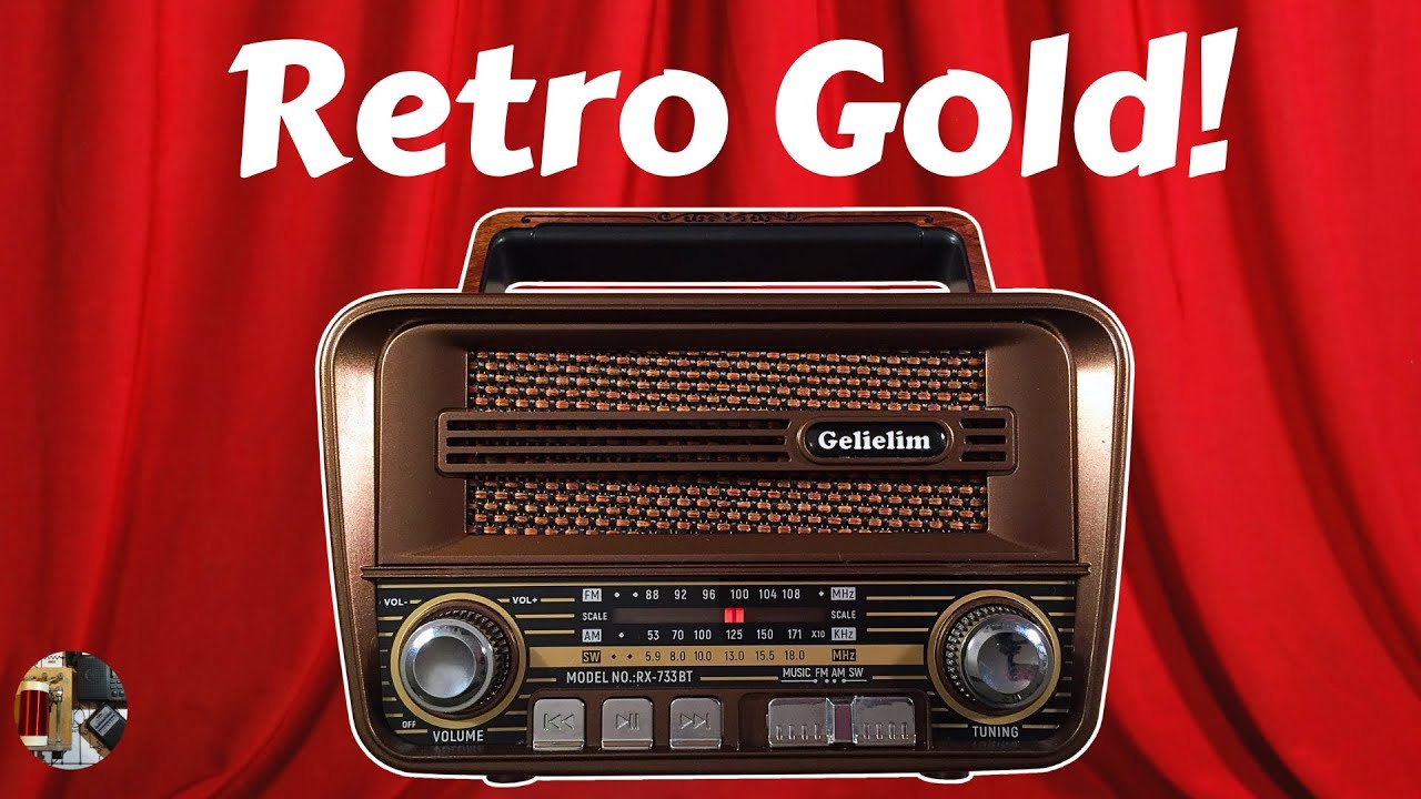 Feel the Bass! Gelielim RX-733BT AM FM BT MP3 Shortwave Radio Review