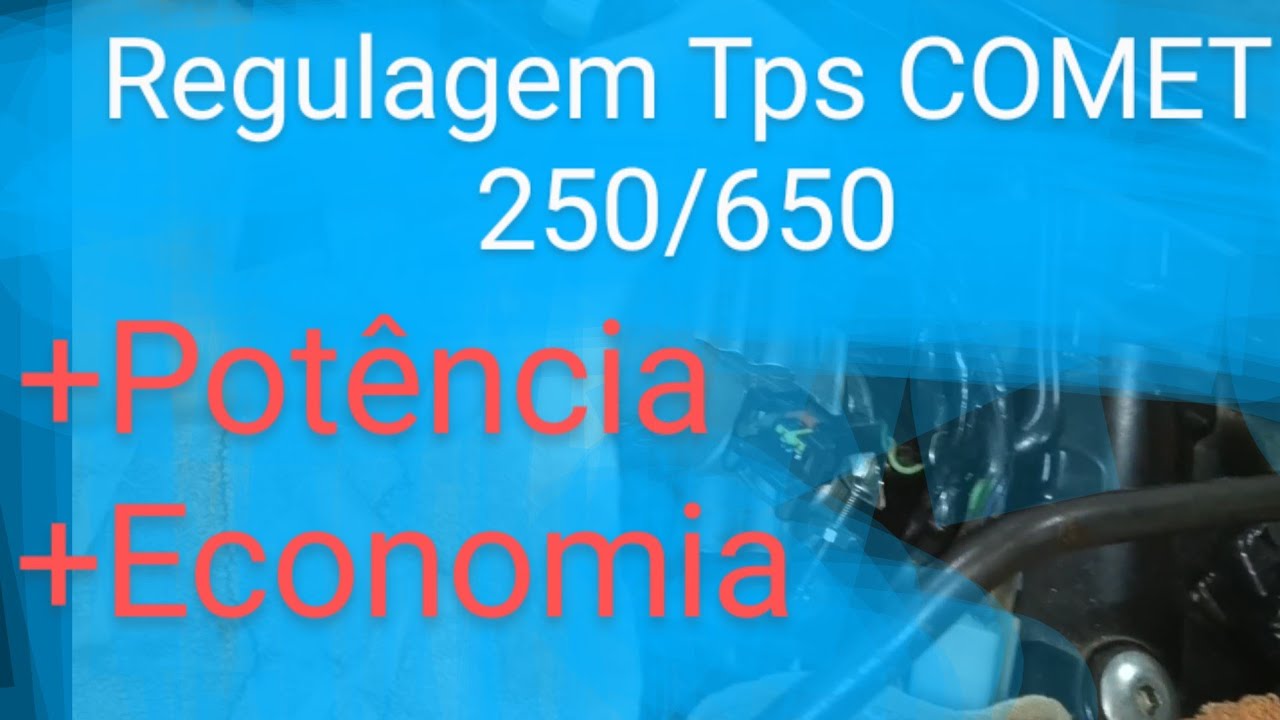 Regular Tps Comet Gtr 250 e Comet Gtr 650 e Gt +Potência +Economia