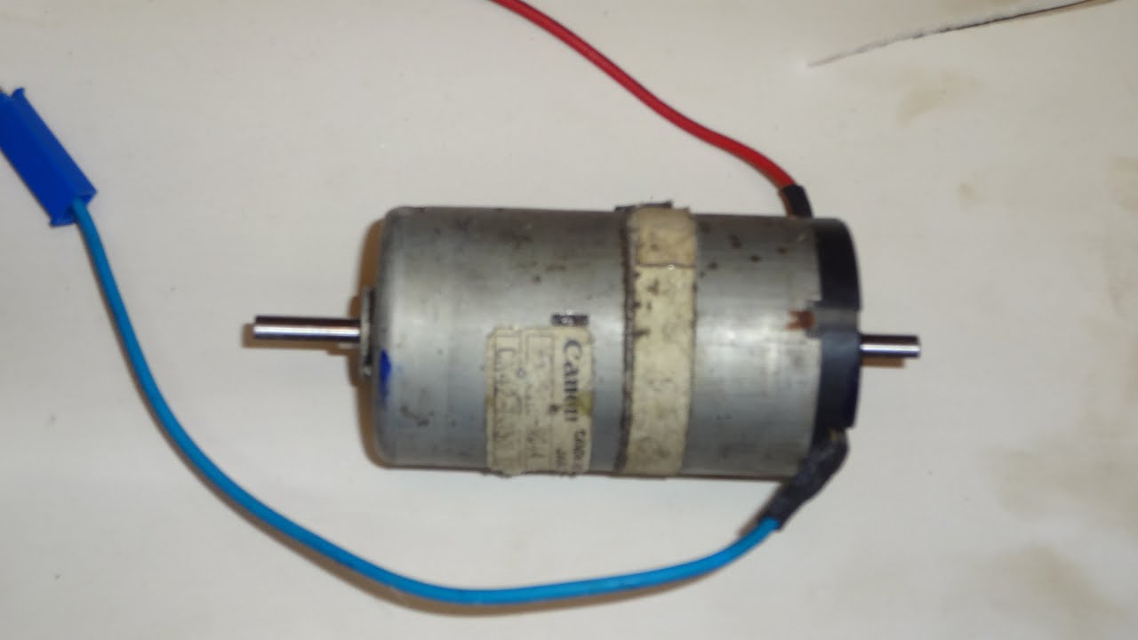 تعديل عزم موتور 12v dc قوة 10 اضعاف Strengthen the motor with ten times its power