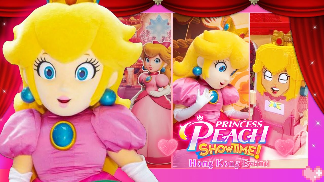 💗 Princess Peach Showtime! Nintendo Hong Kong Store Event 💗