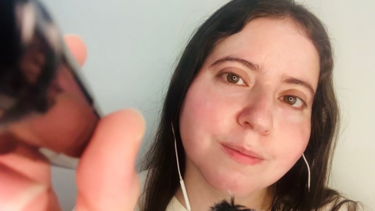 ASMR Brushing Your Face and Chatting