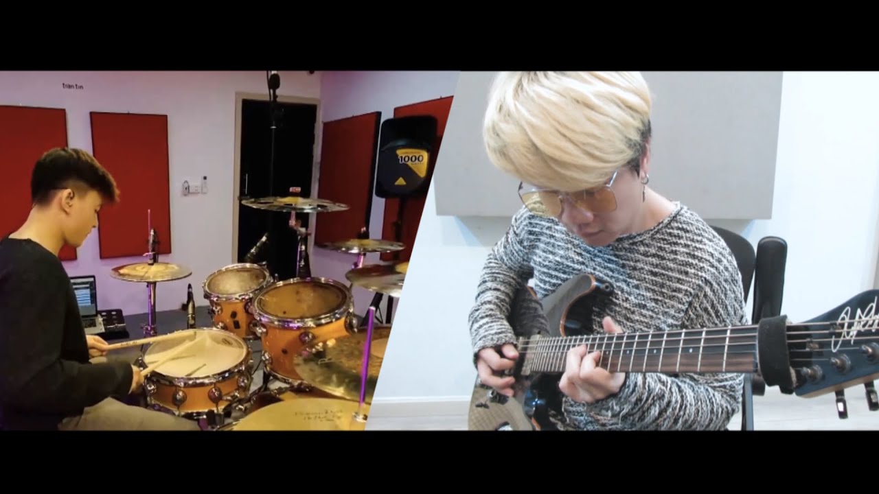 Come Back Home - 2NE1 Cover Tran Tin Drummer ft Ha Tra Da
