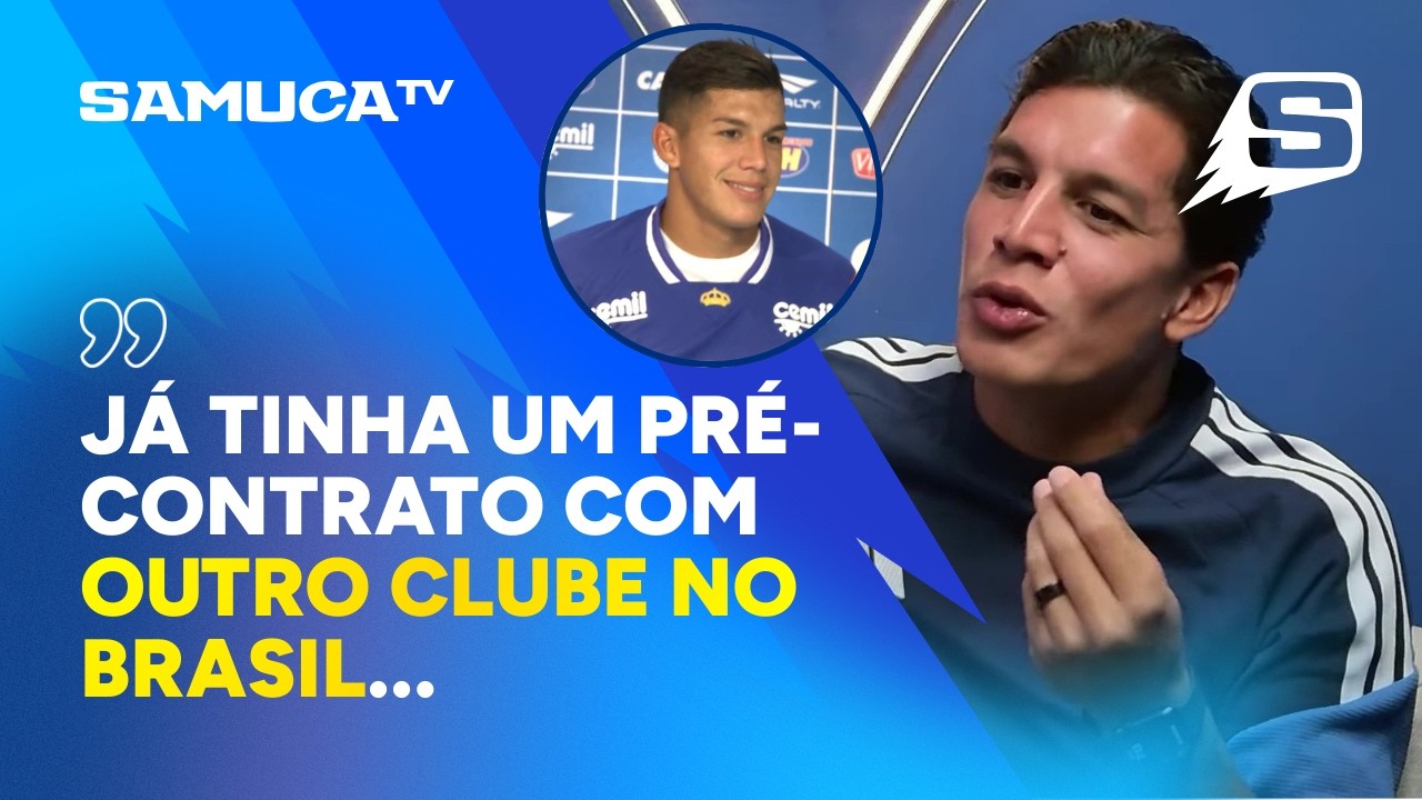 LUCAS ROMERO RELEMBRA CHEGADA AO CRUZEIRO E REVELA PROPOSTA RECEBIDA DE OUTRO CLUBE BRASILEIRO