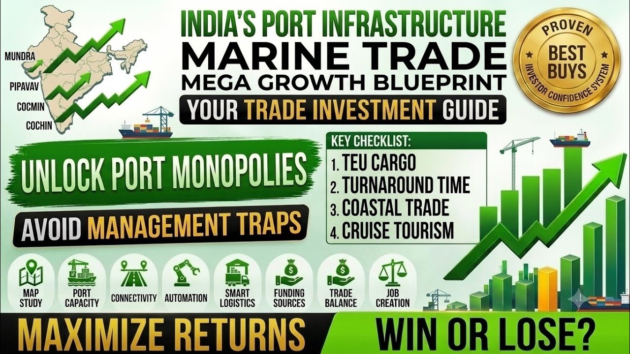 Port Shares To Buy Now: Adani Port & JSW Infra Analysis | Indian Share Market New Theme