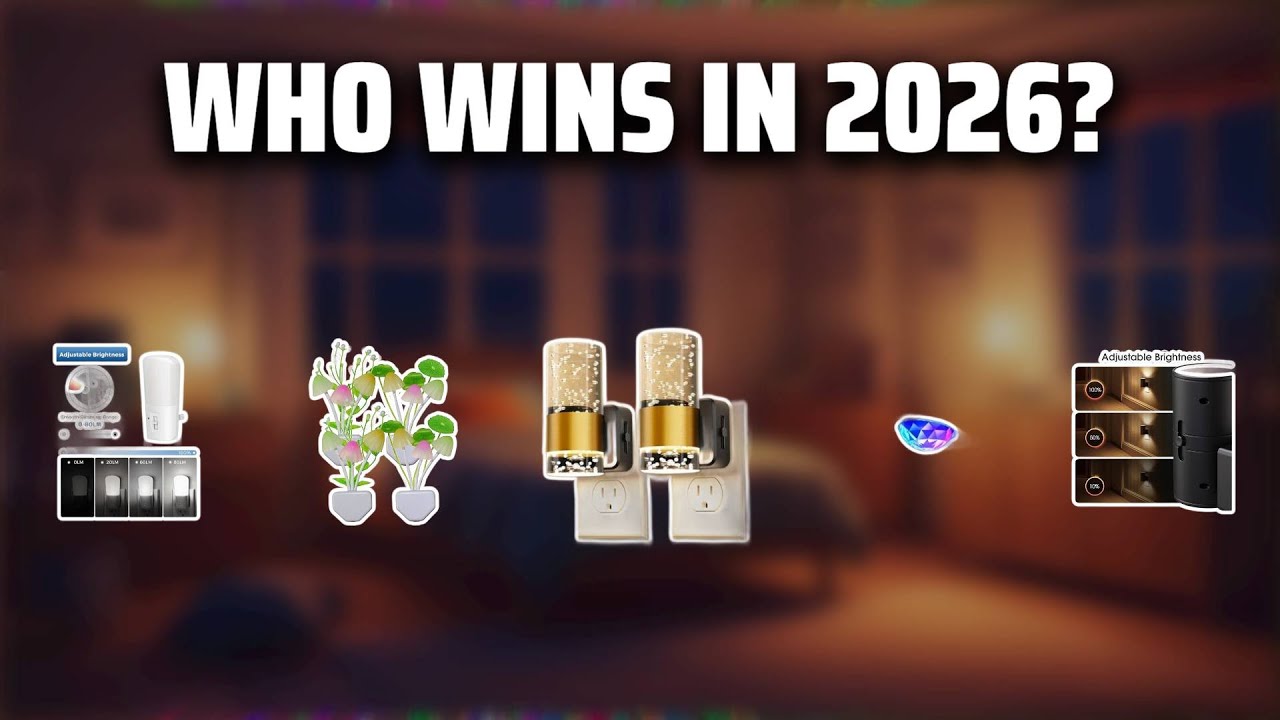 The Top 5 Best Night Lights in 2026 - Must Watch Before Buying!