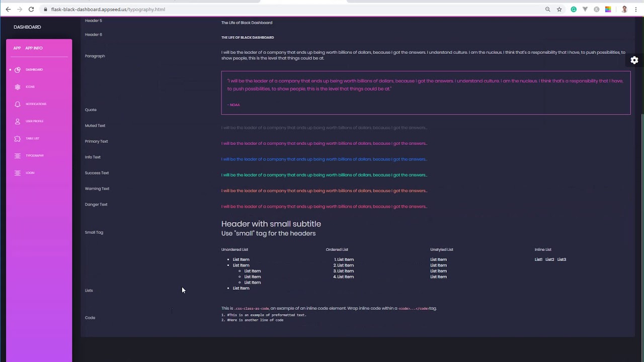 Admin Dashboards - Open Source and Free | AppSeed App Generator