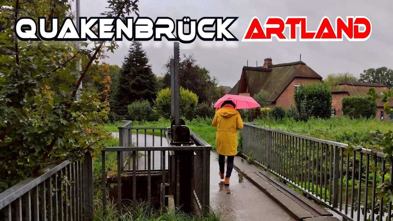 NORDDEUTSCHLAND/QUAKENBRÜCK 4K 🍁☔🍂🌂 #norddeutschland #quakenbrück #4k
