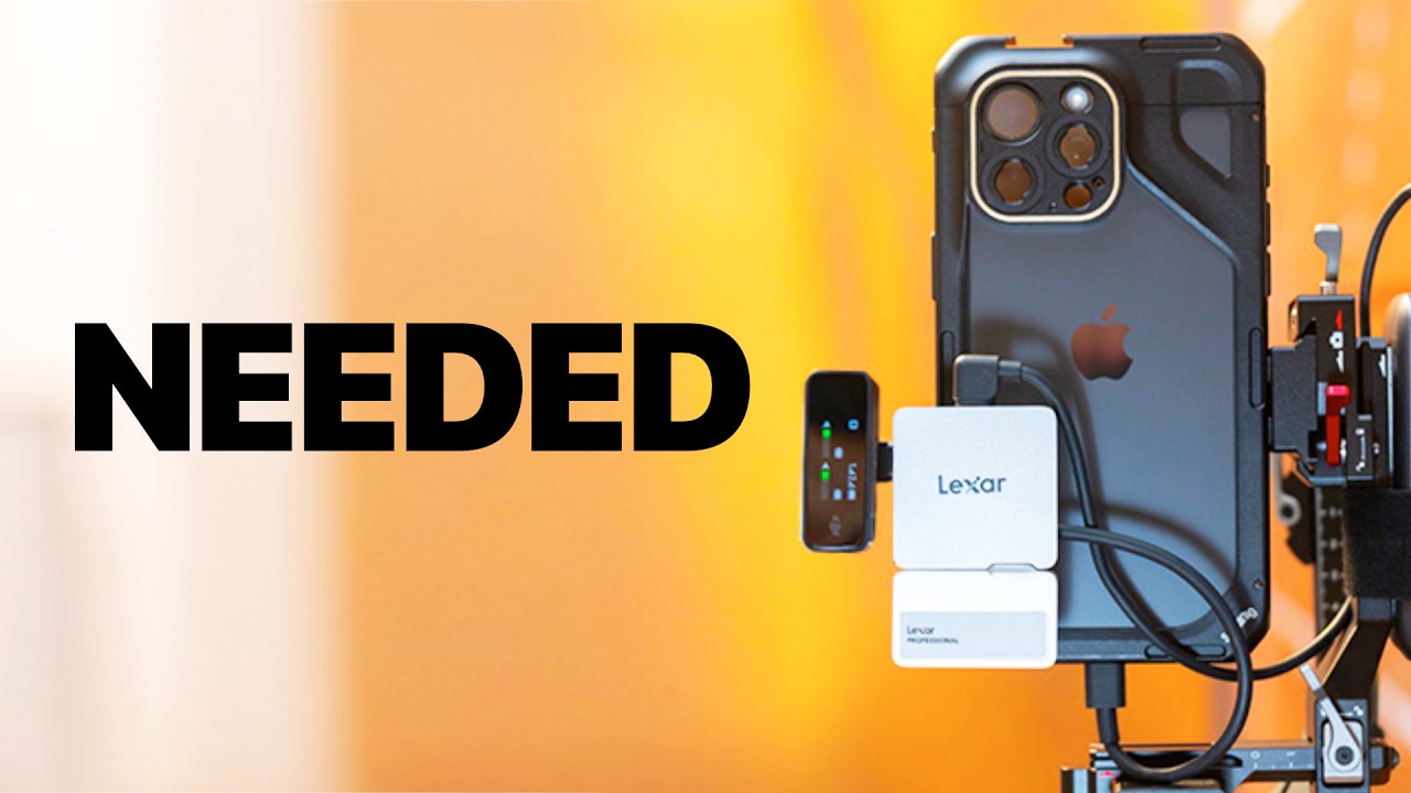 ИДЕАЛЬНОЕ обновление iPhone! Портативный SSD-накопитель Lexar Professional Go