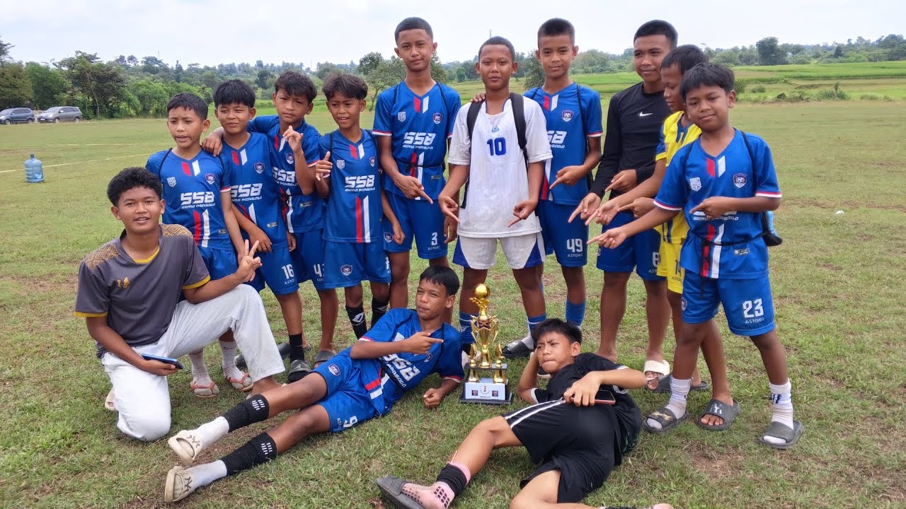 SSB GEMA PERSADA U13 JUARA 1 Turnamen Antar SSB Di Lap. Persipa Pala Solear Tangerang 