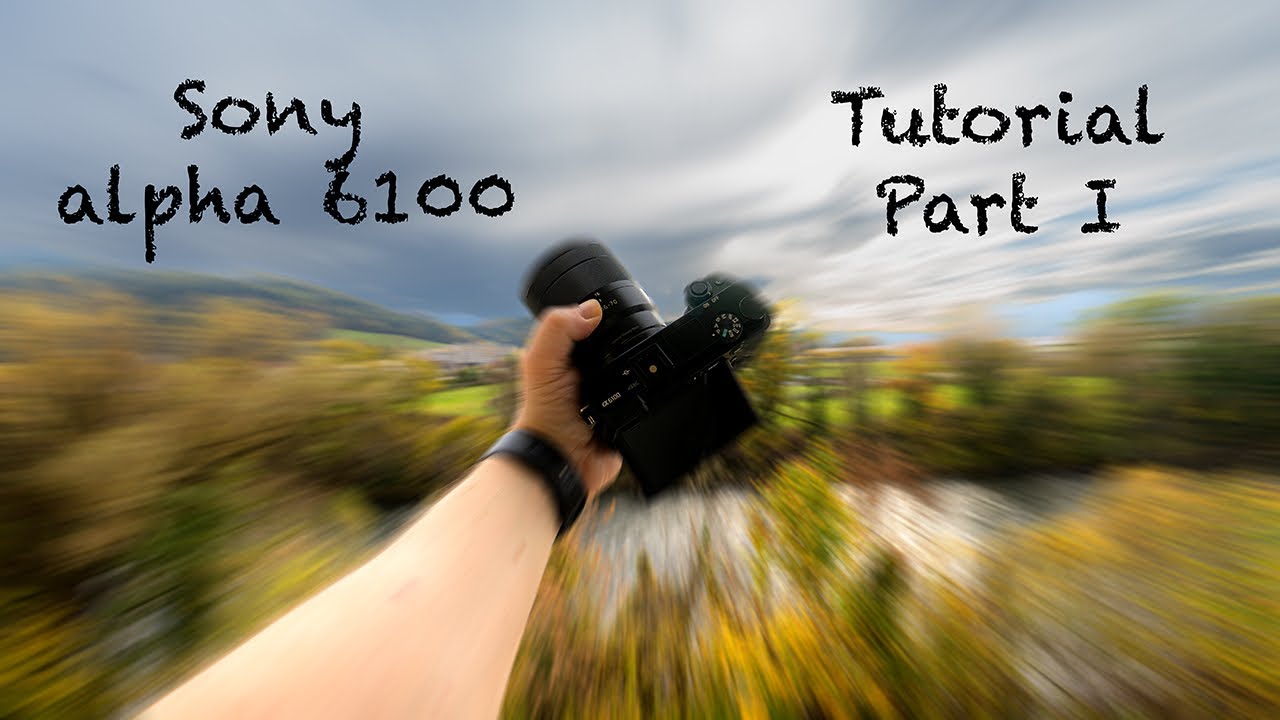 Sony alpha 6100 Tutorial mit Timecode