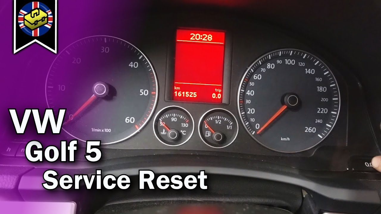 how to reset the service indicator on a Volkswagen Golf 5 | VW Golf 5 Service Reset | VitjaWolf