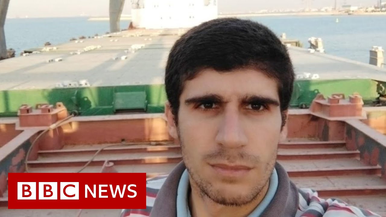 Syrian sailor stranded on abandoned cargo ship off Egyptian coast - BBC News