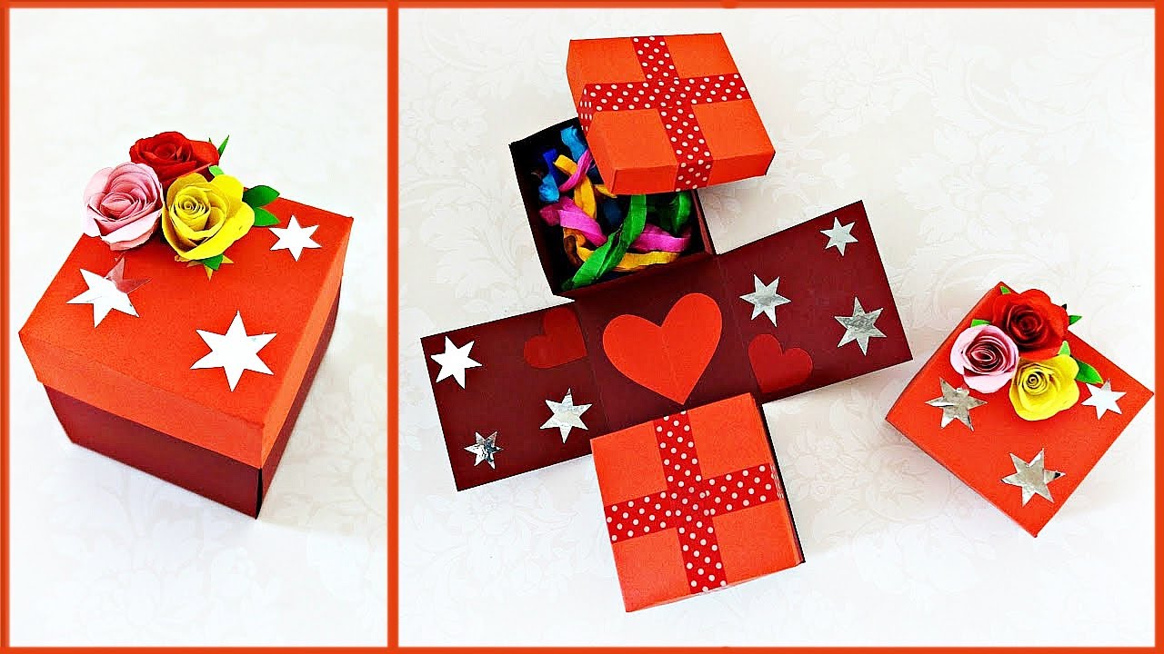 DIY gift box / Valentine's gift box / Mothers Day gift box ❤️