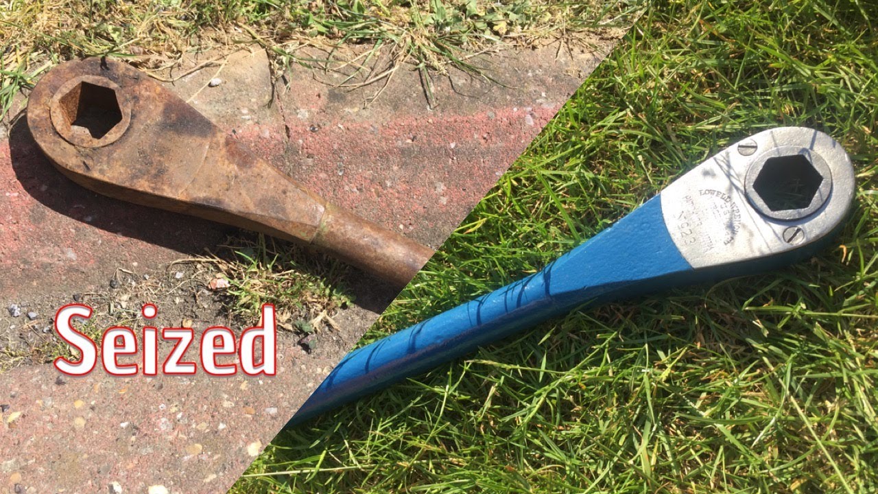 Rusty Ratchet Wrench Restoration