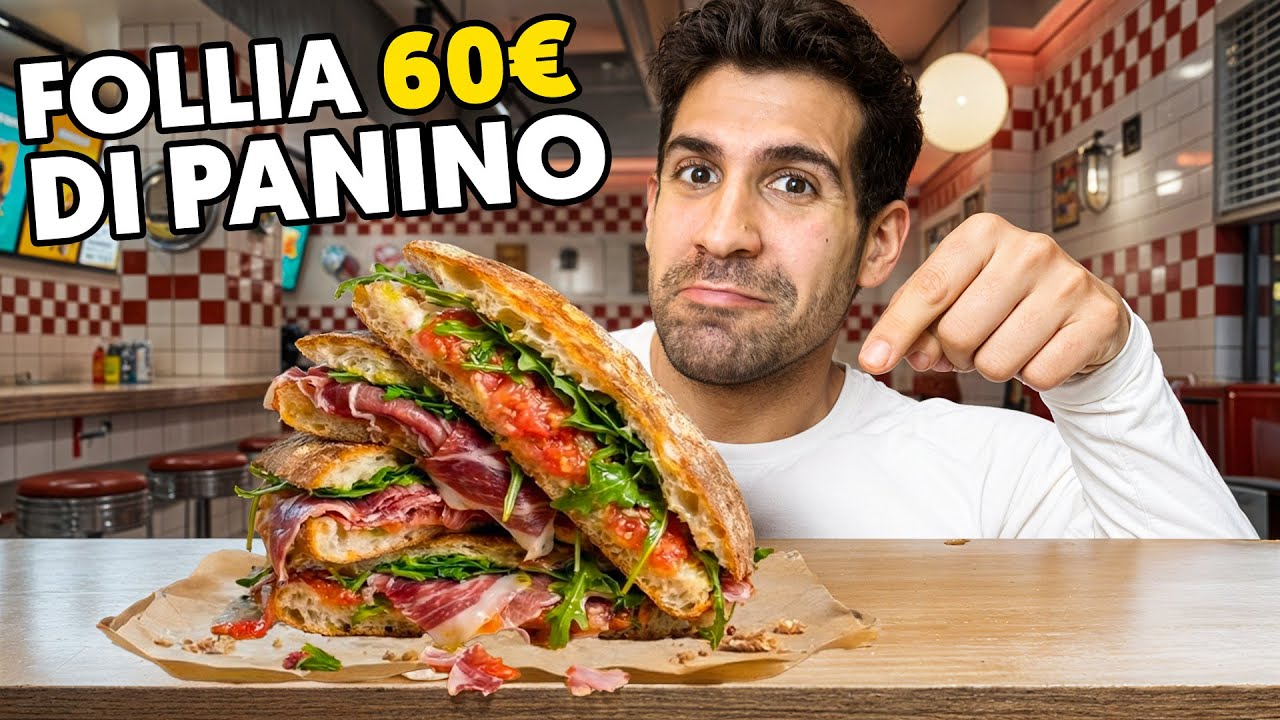 LA TRUFFA DEL PANINO A 60€ A MILANO follia